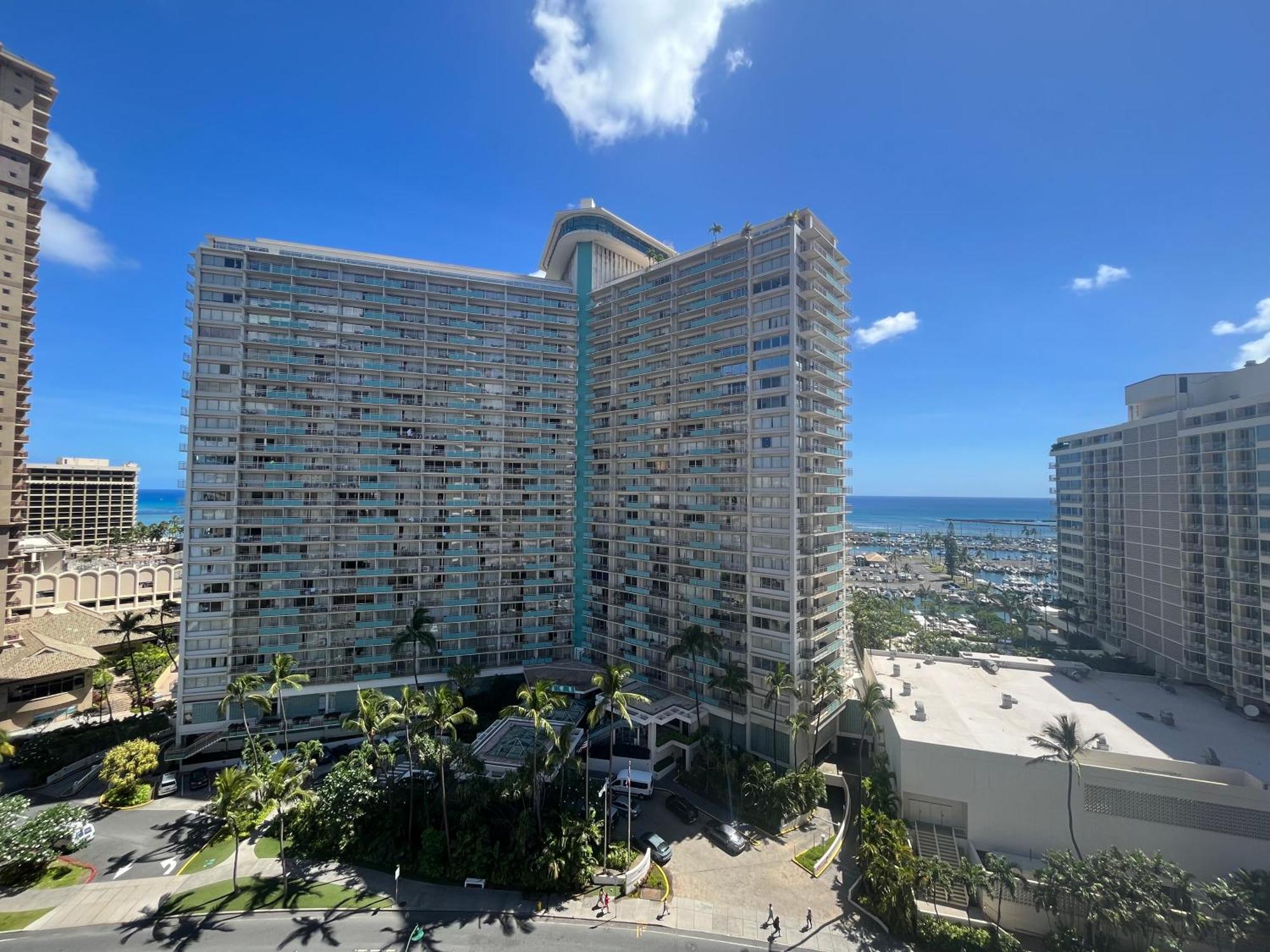 Ilikai Apt 308 - Spacious Studio With Stunning Ocean & Harbor Views 호놀룰루 외부 사진